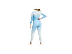 GymHero Ombre Rushguard s&nbsp;dlouhým rukávem LONG-BABYBLUE Modrá M 2
