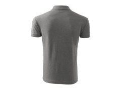 Pánské tričko Pique Polo Free (tmavě šedý melír) 2