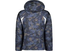 Pánská tmavě modrá softshellová bunda Geographical Norway Techno (WU4549H-GN-NAVY-GREEN) 2