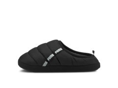 Pánské/dámské zimní pantofle PUMA SCUFF BLACK, černé, zateplené (384945-01) 5