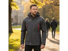 Geographical Norway Techno DB MEN 056 WU1060H/GN-DARK GREY softshellová bunda 4