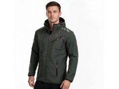 Bunda softshellová Geographical Norway Royaute ASSOR B MEN 068 M WW1975H/GN/Dark šedá / černá 4