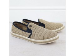Pánské béžové polobotky Bugatti slip-on espadrille 321-ASP61-6900 1