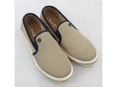 Pánské béžové polobotky Bugatti slip-on espadrille 321-ASP61-6900 2