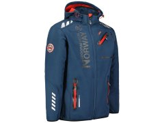 Geographical Norway Softshell ROYAUTE DB NAVY RED MEN 068 (WY2001H/GN/Navy / Red) 2