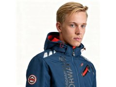 Geographical Norway Softshell ROYAUTE DB NAVY RED MEN 068 (WY2001H/GN/Navy / Red) 4