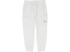 Pánské kalhoty Nike Court Fleece Cargo, bílé, DQ5477 100 2