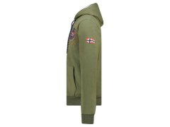 Mikina Geographical Norway Geganto DB 100 M WZ3028H/GN-Kaki pánské 3