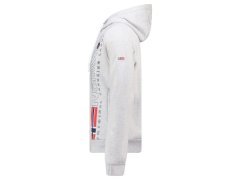 Geographical Norway Fogora DB 100 M WZ3066H/GN-Síťovaná šedá mikina 2