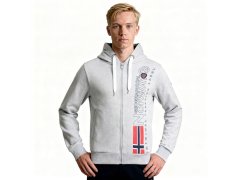 Geographical Norway Fogora DB 100 M WZ3066H/GN-Síťovaná šedá mikina 6