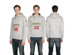 Mikina Geographical Norway Gymclass EO DB 100 M WU6620H/GNO-Blended Grey pánské 4