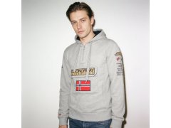 Mikina Geographical Norway Gymclass EO DB 100 M WU6620H/GNO-Blended Grey pánské 7
