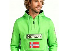 Geographical Norway sweatshirt Gymclass 054 Pop M WW4181H/GN-Flashy green pánské 6