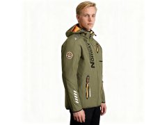 Geographical Norway Softshellová bunda Royaute DB 068 M WY1996H/GN-Kaki / Orange pánské 4