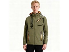 Geographical Norway Softshellová bunda Royaute DB 068 M WY1996H/GN-Kaki / Orange pánské 8
