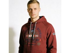 Mikina Geographical Norway DB 100 M WZ3006H/GN-Burgundy pánské 5