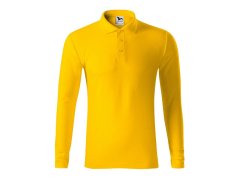 Pánské tričko Pique Polo LS (žluté) 1