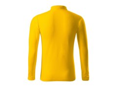 Pánské tričko Pique Polo LS (žluté) 2