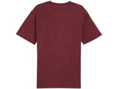 Pánské tričko Puma Ess Elevated Relaxed Wash Tee burgundy 688048 96 pánské 2