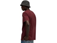 Pánské tričko Puma Ess Elevated Relaxed Wash Tee v bordové barvě 688048 96 pro muže 8