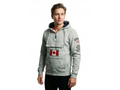 Canadian Peak GALAPAGOS BGREY CP MEN 054 POP mikina (RBMWW3826H/CP-GRIS MÉLANGÉ) 4