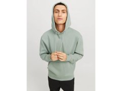 Jack&Jones pánská mikina JJESTAR BASIC SWEAT HOOD NOOS 12208157 ICEBERG GREEN 5