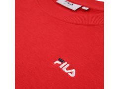 Pánská mikina Fila Leverano Regular Crew Sweatshirt červená FAM0876 30002 pánské 2