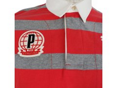 Pánské tričko Puma Polo, červeno-šedé, 558241 09, pánské 2