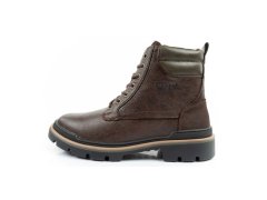 Wrangler Nevada – pánské boty v barvě sable, elegantní a módní, tmavě hnědé 2