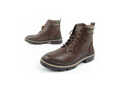 Wrangler Nevada – pánské boty v barvě sable, elegantní a módní, tmavě hnědé 8