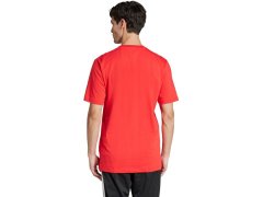 Pánské tričko adidas Logo Graphic, červené, JJ3934, pánské 4