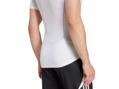Pánské tričko adidas Techfit s krátkým rukávem bílé JP4675 pánské 2
