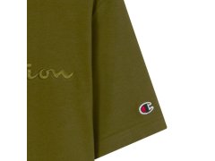 Pánské tričko Champion SS Tee olive 220273 GS585 pánské 2