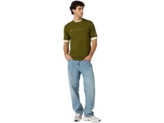 Pánské tričko Champion SS Tee olive 220273 GS585 pánské 3