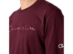 Pánské tričko Champion SS Tee maroon 220273 RS522 pánské 2