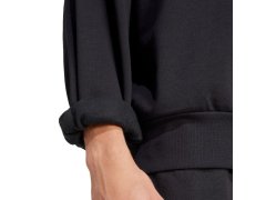 Pánská mikina adidas Essentials Loose Fit 3 Bar Logo, černá, JF3542, pánská 7