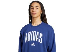 Pánská mikina adidas Collegiate Sweatshirt, modrá, JM1734 6