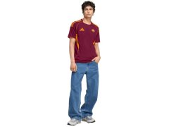 Pánské tričko adidas AS Roma 25/26 Home v bordové barvě JP4184 pro muže 7