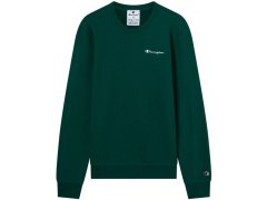 Pánská mikina Champion Crewneck Sweatshirt, zelená 221792 GS584, pánská 1