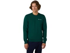 Pánská mikina Champion Crewneck Sweatshirt, zelená 221792 GS584, pánská 8