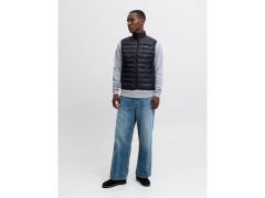 Jack&Jones pánská vesta bez rukávů JJEBRADLEY LIGHT BODYWARMER COLLAR NOO 12280973 BLACK 2