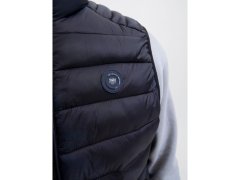 Jack&Jones pánská vesta bez rukávů JJEBRADLEY LIGHT BODYWARMER COLLAR NOO 12280973 BLACK 4