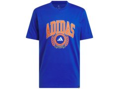 Pánské tričko adidas Varsity Crest, modré, JN2515, pánské 1