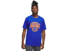 Pánské tričko adidas Varsity Crest, modré, JN2515, pánské 8