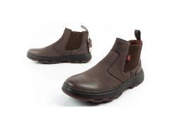 Lee Cooper – pánské boty v barvě sable, elegantní kožené boty 7