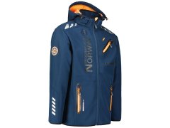 Pánská softshellová bunda Geographical Norway ROYAUTE NAVY – ORANGE DB MEN 068 NAVY / ORANGE (WY8028H/GN-MARINE / ORANGE) 2