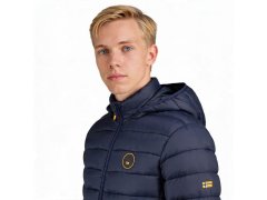 Geographical Norway pánská bunda AMIGOBADGE LONG HOOD DB v tmavě modré barvě MEN 233 tmavě modrá (WY8852H/GN-MARINE) 2