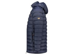 Geographical Norway pánská bunda AMIGOBADGE LONG HOOD DB v tmavě modré barvě MEN 233 tmavě modrá (WY8852H/GN-MARINE) 3