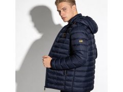 Geographical Norway pánská bunda AMIGOBADGE LONG HOOD DB v tmavě modré barvě MEN 233 tmavě modrá (WY8852H/GN-MARINE) 5