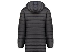 Geographical Norway – pánská bunda AMIGOMAP LONG HOOD DB BLACK MEN 233 BLACK (WZ5085H/GN-NOIR) 1